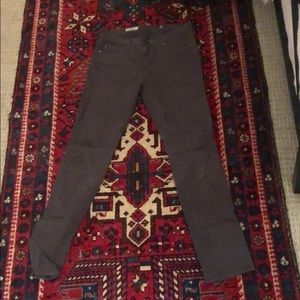 AG Midrise Cigarette Charcoal sz 28 Pant